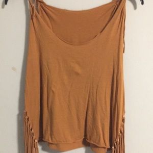 Brown French top